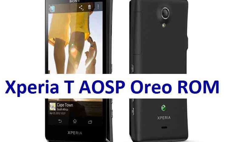 Download and install Android Oreo on Xperia T based on AOSP ROM