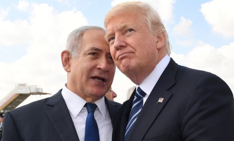 Benjamin Netanyahu greeted warmly by Trump