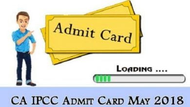 ICAI admit cards