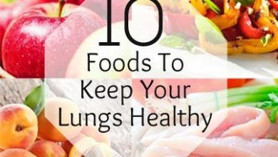 healthy lungs food