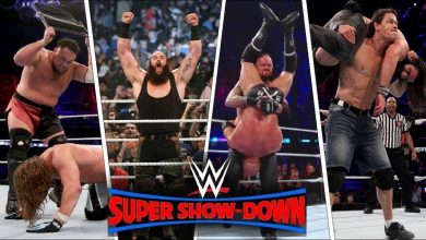 WWE Super ShowDown 2018 Highlights