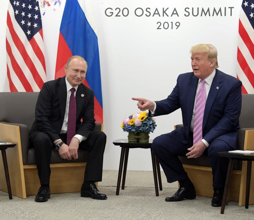 G20 Summit : Trump jokes with Putin on  Russian meddling and journalists issue