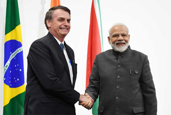 India signed 15 MoU with Brazil